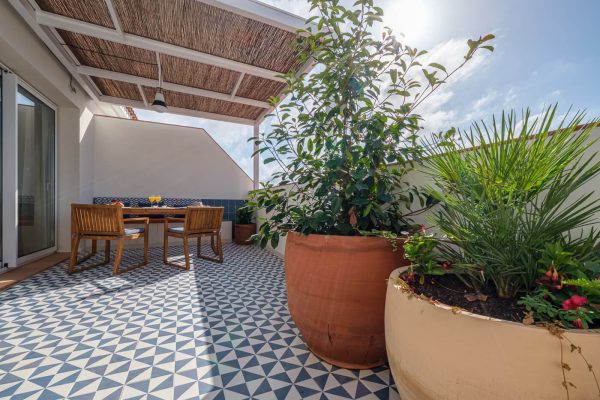 Ático con terraza y vistas en Áncora apartamentos en Salou